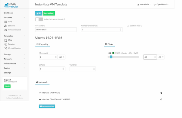 DTAC Cloud Instance